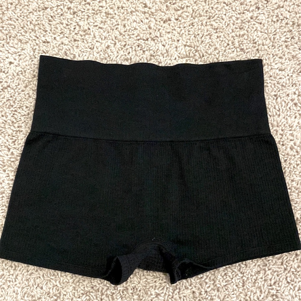 colsie ribbed biker shorts